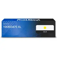 PrintAbout Toner kompatibel mit Xerox 106R03475 - Gelb
