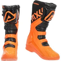 Acerbis X-Team 2025 Orange Schwarz Motocross Stiefel Größe 41