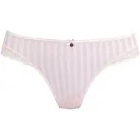 s.Oliver String "Amelie", Damen, Gr. 44/46, rosa (rosé), Microfaser, Obermaterial: 78% Polyester, 14% Polyamid, 8% Elasthan, Unterhosen String, in modischer Streifenoptik