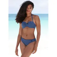 s.Oliver Bügel-Bandeau-Bikini-Top "Rome" in Wickeloptik