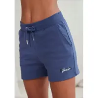 Bench. Loungewear Shorts mit Logodruck und Stickerei