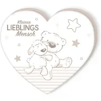 Baby Best Dekokissen "Kleiner Lieblingsmensch", hochfarbig bedruckt