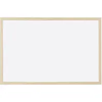 MAGNETOPLAN Whiteboard mit Holzrahmen
