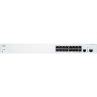 Cisco CBS220-16T-2G, Managed, L2, Gigabit Ethernet (10/100/1000), Rack-Einbau