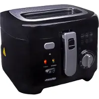 Mesko Home MS 4908, Fritteuse, 2,5 l, Einzelbild, Schwarz, Grau, Tasten, Drehregler, Eigenständig