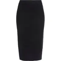 LASCANA Strickrock "mit elastischem Bund in Midilänge" bequemer Midirock aus weichem Strick, Herbstrock mit schmaler Form