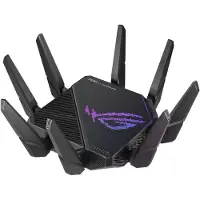 Asus ROG Rapture GT-AX11000 Pro, Wi-Fi 6 (802.11ax), Tri-Band (2,4 GHz / 5 GHz / 5 GHz), Ethernet/LAN, Schwarz, Tabletop-Router