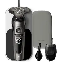 Philips Shaver S9000 Prestige - Elektrischer Nass- und Trockenrasierer mit SkinIQ - SP9872/22