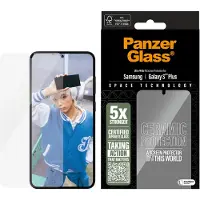 PanzerGlass Keramischer Displayschutz mit Applikator für das Samsung Galaxy S25 Plus