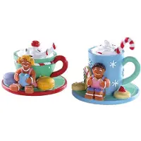 Lemax Weihnachtsfigur Cocoa and cookies set of 2 (multi)
