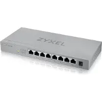 Zyxel MG-108, Unmanaged, 2.5G Ethernet (100/1000/2500), Vollduplex, Wandmontage