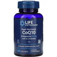 Life Extension Superabsorbierbares CoQ10 50 mg 60 St