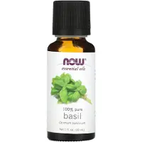 Now Ätherisches Öl, Basilikumöl - 30 ml.