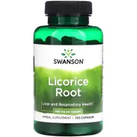 Swanson Health Süßholzwurzel 450 mg 100 St