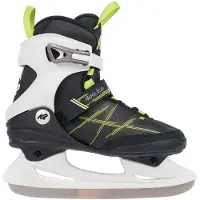 K2 Schlittschuhe - Alexis Ice - Schwarz/Weiß/Grün - - 38 - Schlittschuhe