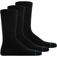 Stance Kurzsocken "Socken Shelter Socken 3er Pack", Damen, Gr. 38-42, schwarz, Obermaterial: 33% Nylon NY. 30% Baumwolle CO. 24% Modal CMD. 10% Lyocell CLY. 3% Elasthan EL., Socken Kurzsocken