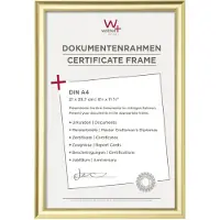 Walther design Trendstyle 21x29,7 Resin gold DIN A4 KP130G