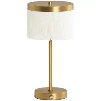 Light & Living - tischlampe - Diny - bronze - metall - schreibtischlampe - LED - 1892118