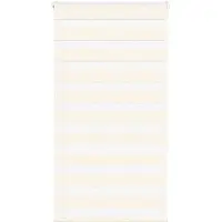 vidaXL Doppelrollo Marmorbeige 90x150 cm Stoffbreite 85,9 cm Polyester