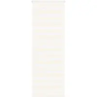 vidaXL Doppelrollo Marmorbeige 85x200 cm Stoffbreite 80,9 cm Polyester