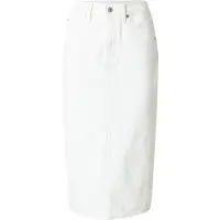 Levi's Hr Back Slit Skirt Snowing In La Größe: W26 | Jeansröcke Outlet | Damen | Weiß