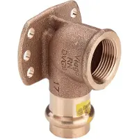 Viega 2625.5 – Platte MURAL Profipress G 2625.5 Durchmesser 22 x 3/4 Bronze