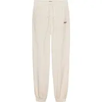 Tommy Hilfiger Jogginghose Script DW0DW20670 Écru Relaxed Fit