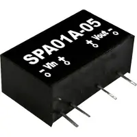 MEAN WELL DC/DCWandlerModule Serie SPA01 SIP/SIL6 Case Single Output 1