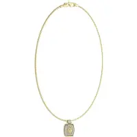 GUESS Damens Golden Guess JUMN05001JWYGT-U Anhänger Halskette