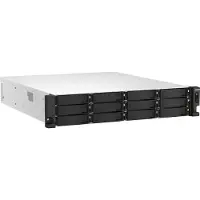 Qnap TS-h1887XU-RP, NAS, Rack (2U), Intel Xeon E, E-2334, 16 GB, DDR4