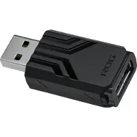 Asus ROG Polling Rate Booster, Booster für die Abrufrate, 22 mm, 34 mm, 13 mm, 10 g, Schwarz