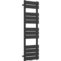 Neu.haus Handtuchheizkörper 'Voss' Schwarz 120x40cm Lamellen