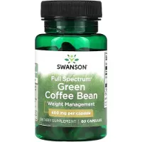 Swanson Health Products Grüne Kaffeebohne 400 mg 60 Kapseln