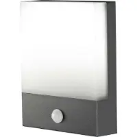 BÖHMER LED-Aussenwandleuchte 3000K mit Sensor 34220