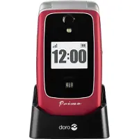 Primo 418, Klapphandy, 7,11 cm (2.8"), 3 MP, Bluetooth, 1000 mAh, Rot