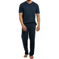 Ammann Organic Cotton Schlafanzug - T-Shirt mit Hose lang