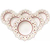 Villeroy & Boch Suppenteller "Suppenteller Toys Delight ø 26,4 cm 6er Set bunt"