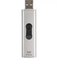 Transcend ESD320A, 512 GB, USB Typ-A, 3.2 Gen 2 (3.1 Gen 2), 1050 MB/s, 10 Gbit/s, Grau