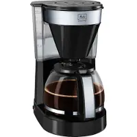 Melitta 1023-04, Filterkaffeemaschine, 1,2 l, Gemahlener Kaffee, 1050 W, Schwarz