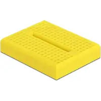 DeLOCK Breadboard 170 Kontakte gelb
