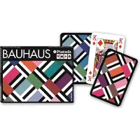 Piatnik Bauhaus-Spielkarten – Doppeldeck
