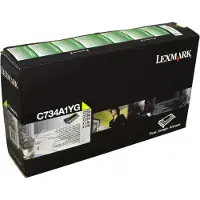 Lexmark C734A1YG GELB TONER - 6000 SEITEN FÜR C-734DN