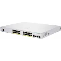 Cisco CBS250-24FP-4G-EU, Managed, L2/L3, Gigabit Ethernet (10/100/1000), Rack-Einbau