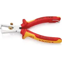Knipex Abisolierzange mit Befestigungsöse