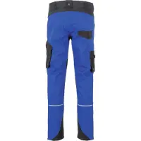 Planam Herren Bundhose kornblumenblau/schwarz 27 28