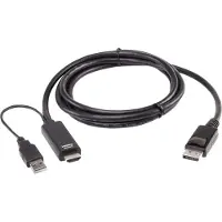 Aten True 4k 1.8 M Displayport-hdmi-kabel