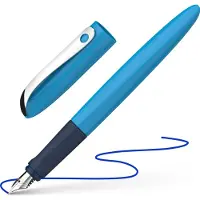 Schneider Füllhalter Wavy, A, blau