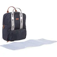 Childhome Wickelrucksack black