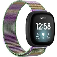 Cover-Discount Fitbit Versa / Sense - Milanese Armband multicolor