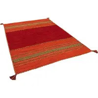 Pergamon Natur Teppich Kelim Navarro